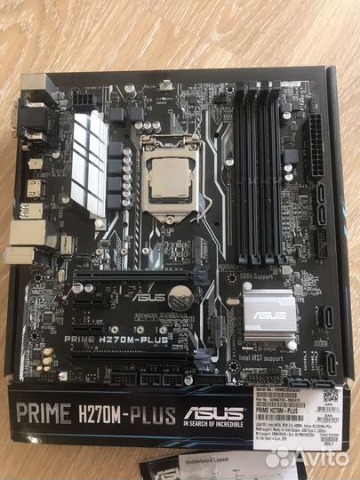 Asus prime h270m-plus + g3900