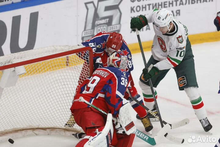 Ак Барс Цска, билеты на хоккей, 22.10.23