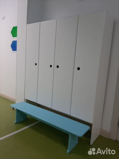 Шкафчики для раздевалки детские