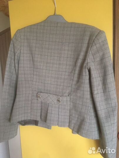 Сарафан школьный и жакет для девочки 128