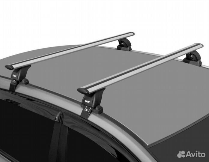 Поперечные рейлинги на hyundai H1