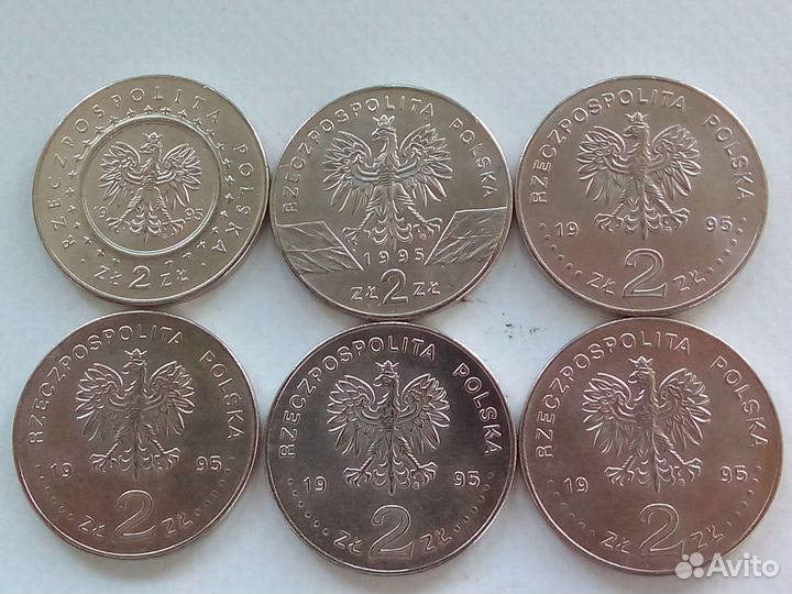 Монеты Польши, серебро, купюры СССР, России