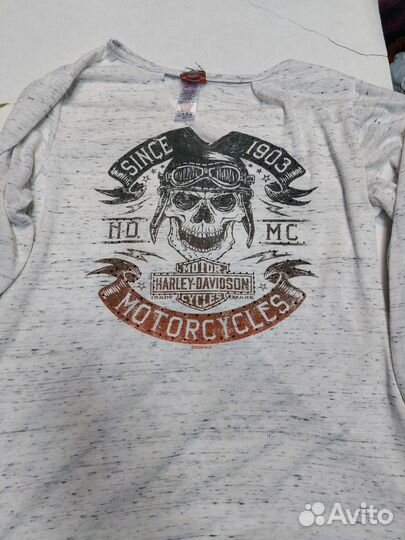 Футболка женская 3/4 рукав harley davidson xl