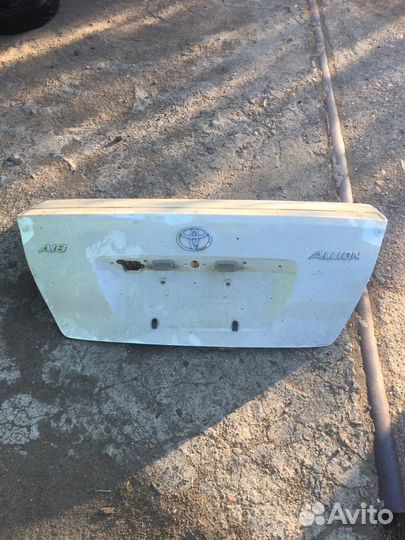 Крышка багажника