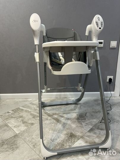 Стульчик-электрокачели Sweet Baby Fiesta Серый