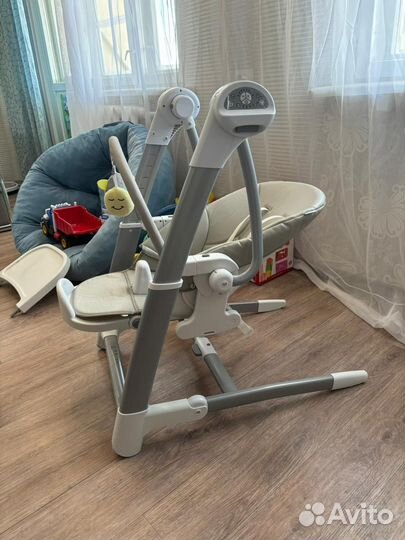 Детские качели стульчик 3в1