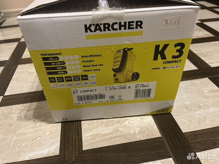 Kerher k3 компакт мойка