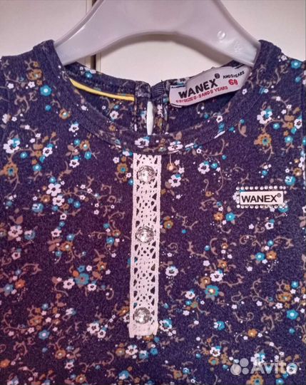 Платье для девочки 68