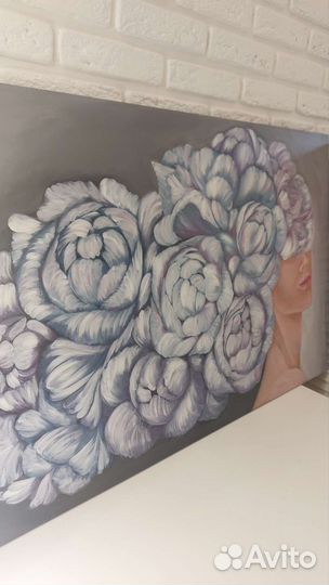 Оригинальная интерьерная картина акрилом