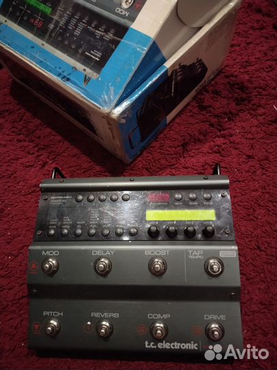 Гитарный процессор T.C. Electronic Nova