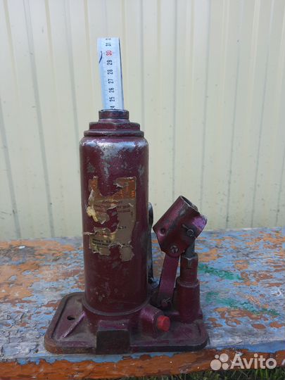Домкрат гидравлический бутылочный бу
