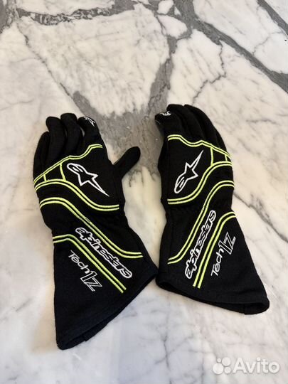 Гоночные перчатки Alpinestars Tech 1-Z