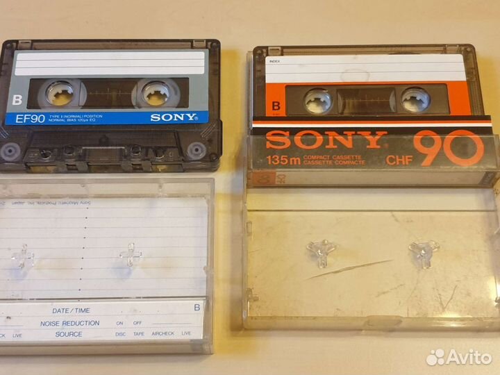 Аудиокассеты sony, basf, TDK