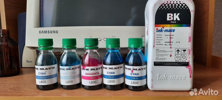Краска для принтера epson L800