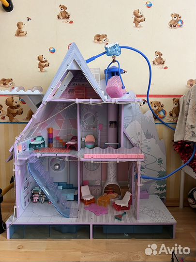 Дом для куклы L.O.L. Surprise Зимнее Шале lol