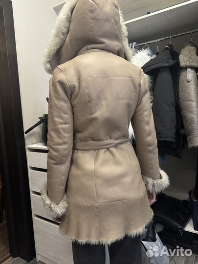 Дубленка натуральная женская снежная королева