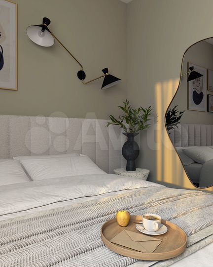 2-к. квартира, 62,7 м², 12/24 эт.