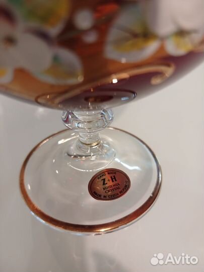 Фужеры для вина богемия Юбилейный