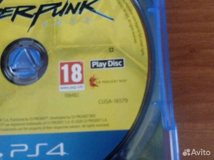 Игра Cyberpunk 2077 ps4