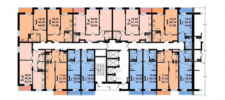 Квартира-студия, 20 м², 5/25 эт.