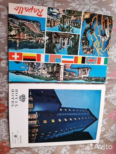 60е годы открытки Италия