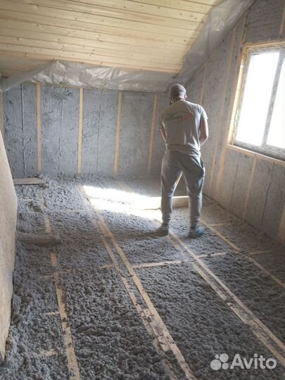 Эковата Грин Палп утеплитель премиум качества