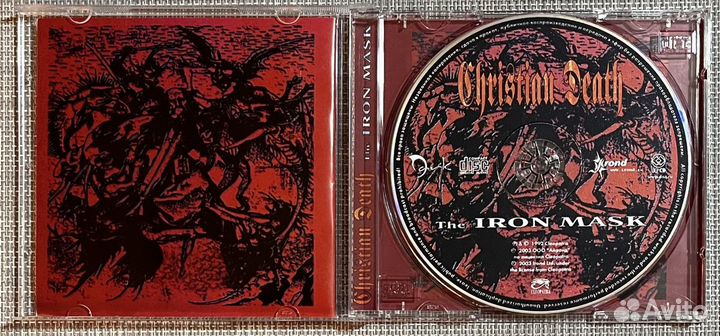 Christian Death - The Iron Mask CD Rus