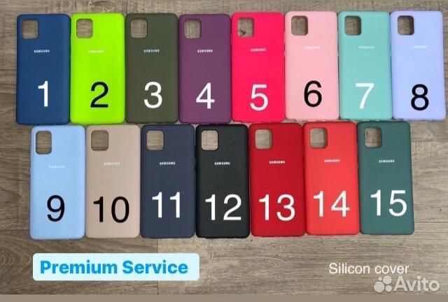 Чехол Silicone Case все модели Samsung все цвета
