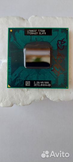 Процессор intel T7500