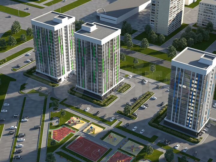 Квартира-студия, 38,4 м², 5/16 эт.