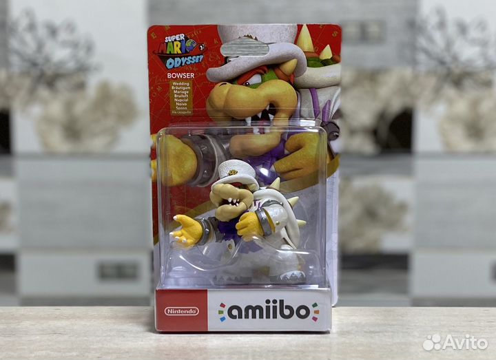 Amiibo Bowser Wedding (Новая,Европа Mario Odyssey)
