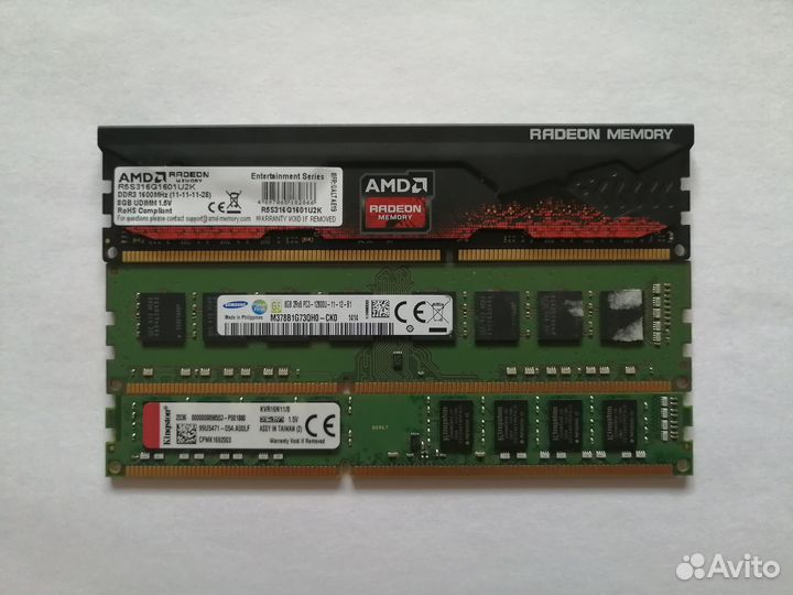 Оперативная память DDR3 8Gb/4Gb
