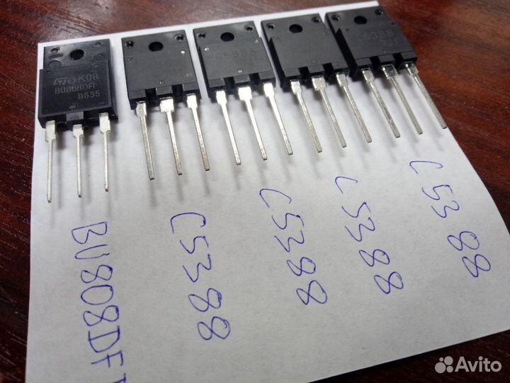 BU808DFI и его аналог 2SC5388