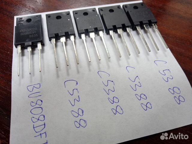 BU808DFI и его аналог 2SC5388