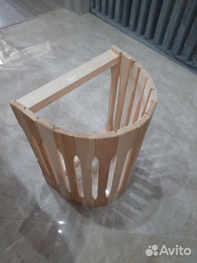 Абажур деревянный для сауны