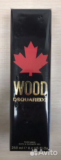 Новый гель для душа Dsquared2 Wood Pour Homme
