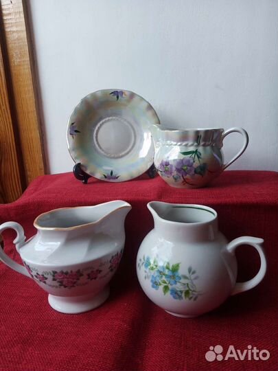 Молочник сливочник ссср, Рига, Дулево,Коростень