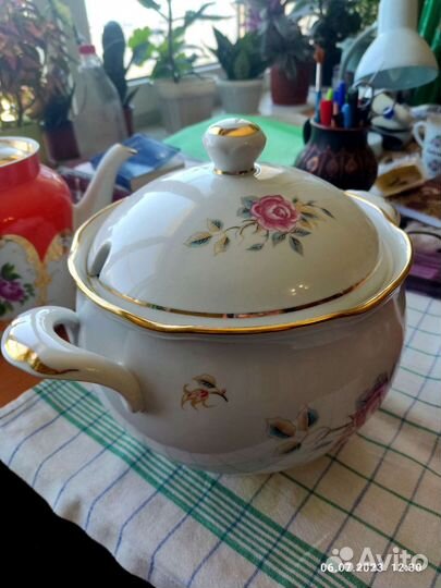 Супник керамический СССР новый