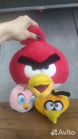 Angry Birds игрушки мягкие