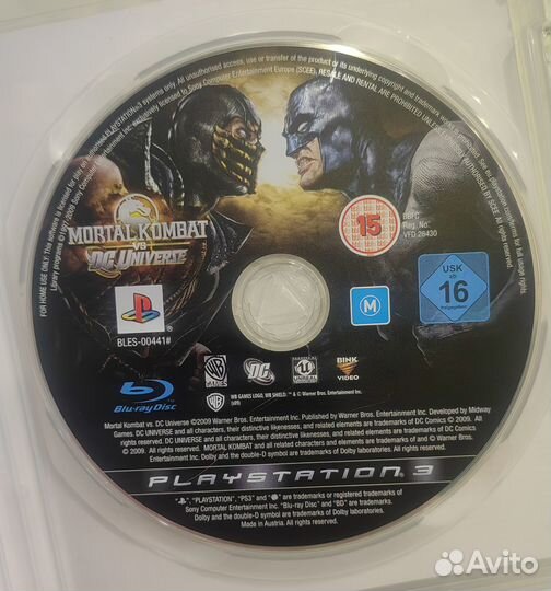 Mortal kombat vs DC universe ps3
