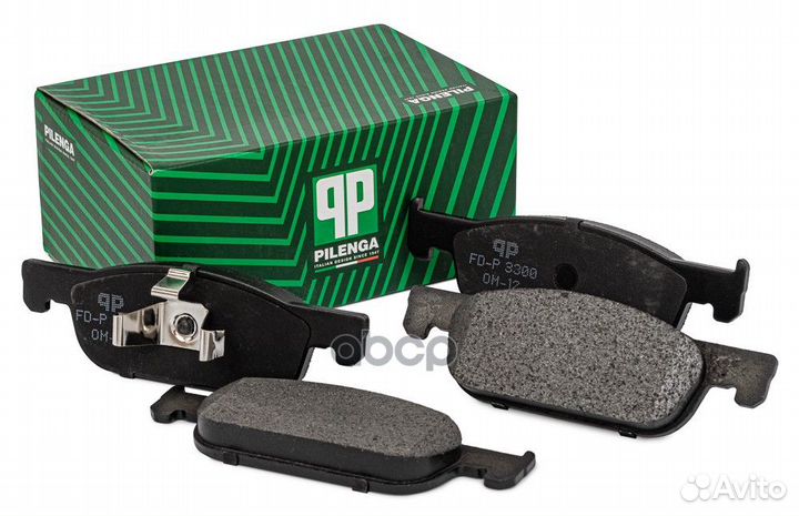 Колодки тормозные дисковые перед прав/лев F