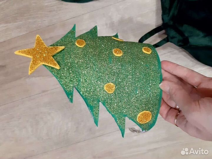 Новогодний костюм елочка 104