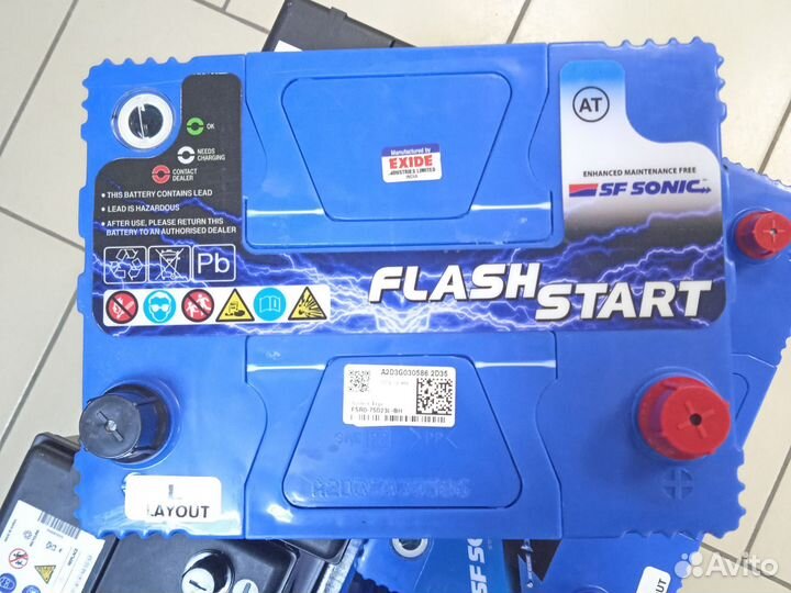 Аккумулятор автомобильный Sonic 65ач