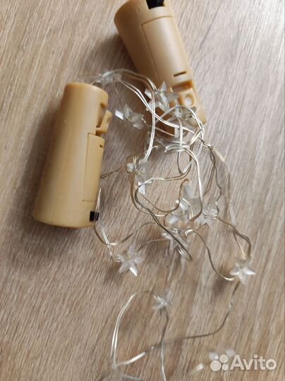 Гирлянды для бутылки 2 шт