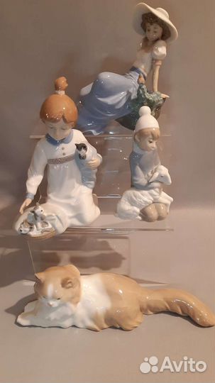Фарфоровые фигурки lladro, tengra, NAO,nadal