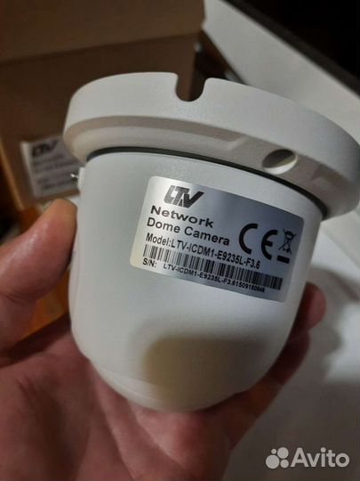 Камера видеонаблюдения купольная LTV