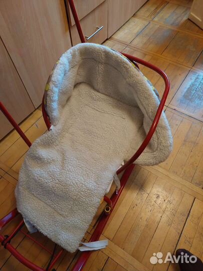 Санки с колесами