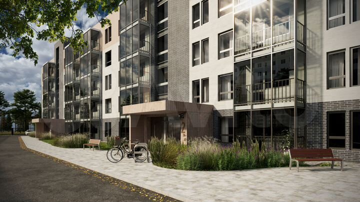 2-к. квартира, 64 м², 3/5 эт.