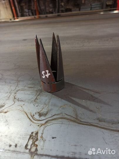 Конус с лопастью для винтовой сваи