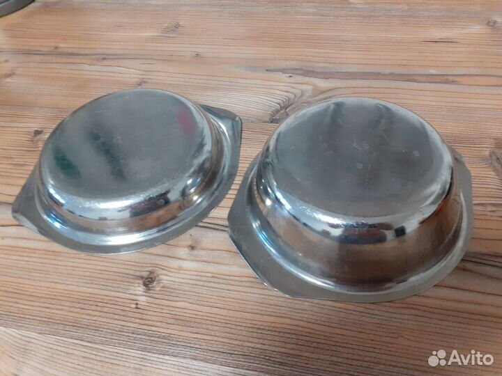 Чашки из нержавеющей стали СССР